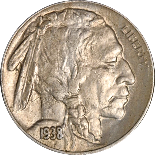 1938-D/S Buffalo Nickel - FS-512