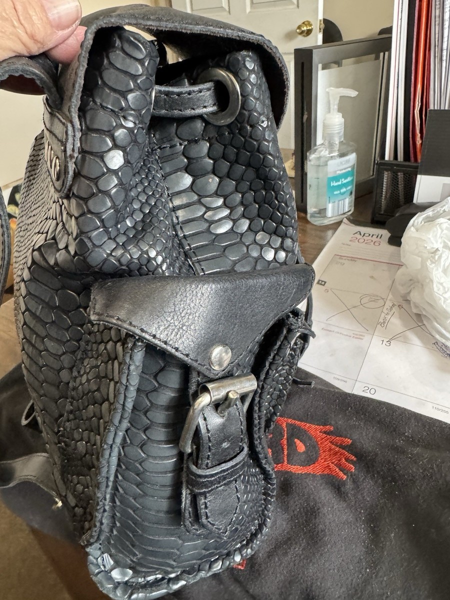 Freebird NWT Leather Backpack Freebird by Steven Brown Leather backpack w/ Buckle Closure  main image 3