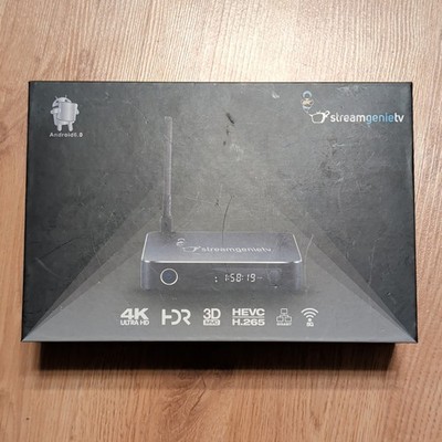 StreamGenieTV Android 6.0 4K UHD TV Box S912 Octa Core 2GB 16GB WiFi Streaming