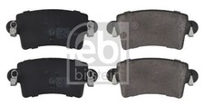 Image of FEBI BILSTEIN 16493 Rear Disc Brake Brake Pad Set Fits Opel Renault Vauxhall