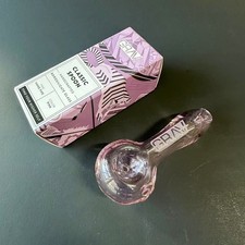 GRAV  4" Classic Spoon Glass Hand Pipe Bowl Pipe -- Pink / US Seller