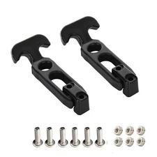 Rubber Flexible T-Handle Hasp Draw Latch for Tool Box, Cooler, Golf Cart Black