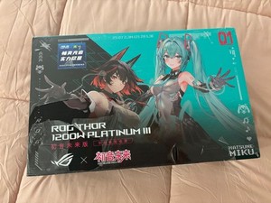 Rog Thor 1200W Platinum III Hatsune Miku Edition | eBay