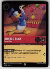 Donald Duck - Daisy's Date Cold Foil Common Shimmering Skies 122/204 Lorcana NM