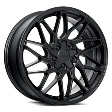 Katana Kr09 Wheels 18x8 40 5x114.3 73.1 Black Rims Set Of 4