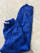 Vtg 90s Nike Nylon Track Pants Lightweight Side zip Szmedium