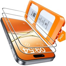Tocol For Iphone 17 Screen Protector 6.3 Inch 9H Hardness Military Grade
