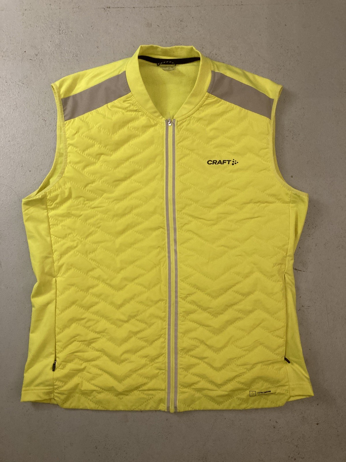 Excellent Condition! Craft Sportswear Men’s High Vis Running Vest Size Large