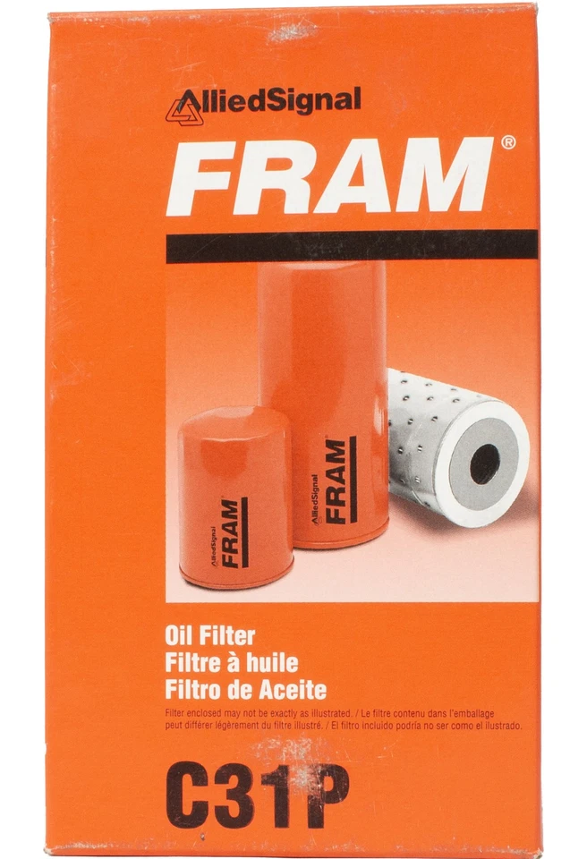 FRAM Replacement Oil Filter Fit 1942-1963 Chevrolet GMC Pontiac Part Number C31P — 第 3/4 张图片