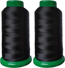 Polyester Thread Heavy Duty Bonded UV Resistant High Strength Outdoor Black