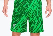 Liverpool football shorts childrens Size 9-10yrs M 2024-25 Home Goalkeeper Green