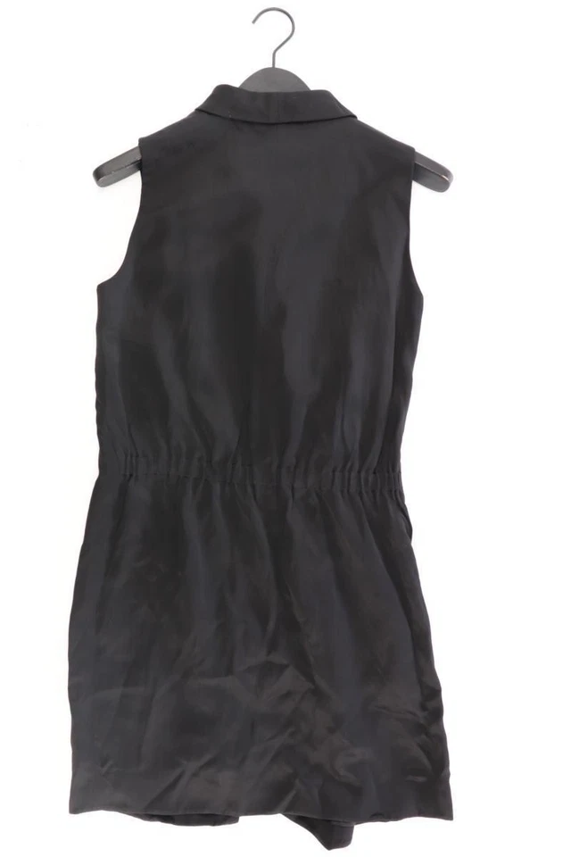 ✨ H&M Etuikleid Kleid für Damen Gr. 38, M Ärmellos schwarz aus Polyester ✨ - Bild 4 von 4