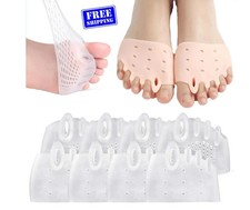 4 Pairs Hyggear Silicone Toe Separator Hyggear Silicone Toe Separators for Women