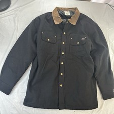 Dickies Shirt Jacket Quilt Lined Black Men s ...