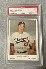 1960 Bell Brand Los Angeles Dodgers - Walter Alston #18