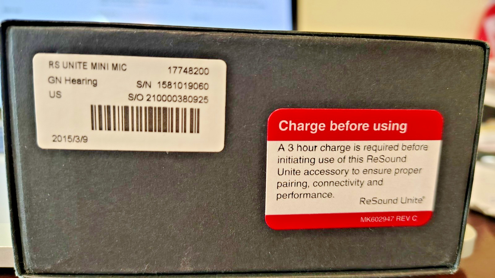 Resound Unite Phone Clip+ Mini Mic for Hearing Aids