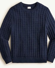 NWT J Crew Men's Cable Sweater Pullover Size M/L/XL