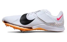 Nike Air Zoom Long Jump Elite Low White Hyper Pink Orange - CT0079-101