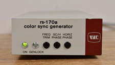 VAC RS-170A Sync Color Bar Generator Unit Tested Ready! - Bent