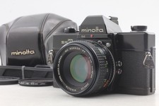 NEAR MINT Minolta SR101 Film Camera MC Rokkor-PF 50mm f/1.7 Lens From JAPAN