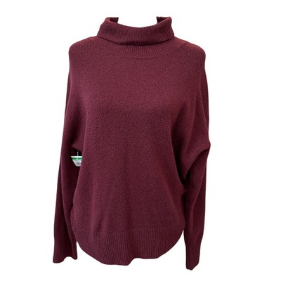NEW TREASURE & BOND NORDSTROM Turtleneck Dropped Shoulder Sweater Size XS