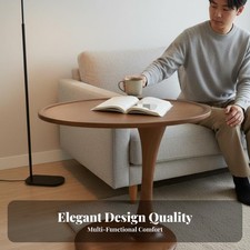 Sofa Side Table Mortise and Tenon Joinery interconnected Leg Side Table