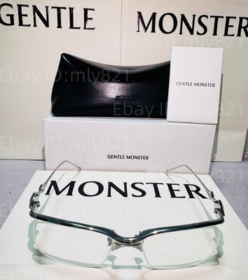 GentleMonster Sunglasses Bold - Kro 02 Silver Frame Clear Lenses