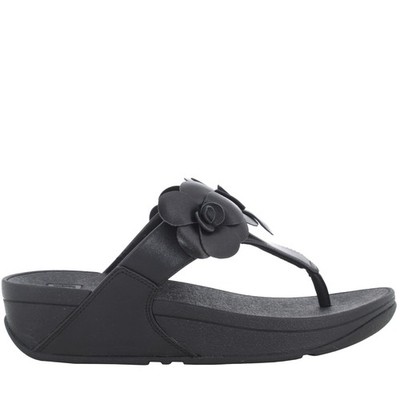 Fit Flop P26g Damen-Zehentrenner A4N-001 LULU FLOWER TOE-POST SANDALS