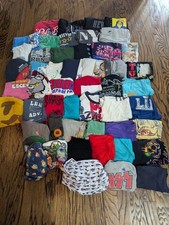 50 Clothing LOT Mostly T Shirts Some Vintage Some DISTRESSED Variety