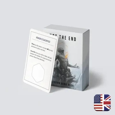 Not The End - Lesson Card Set | englisch | Modiphius Entertainment