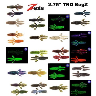 2,75 TRD BugZ  Ned Rig Köder Barsch Zander Raubfisch