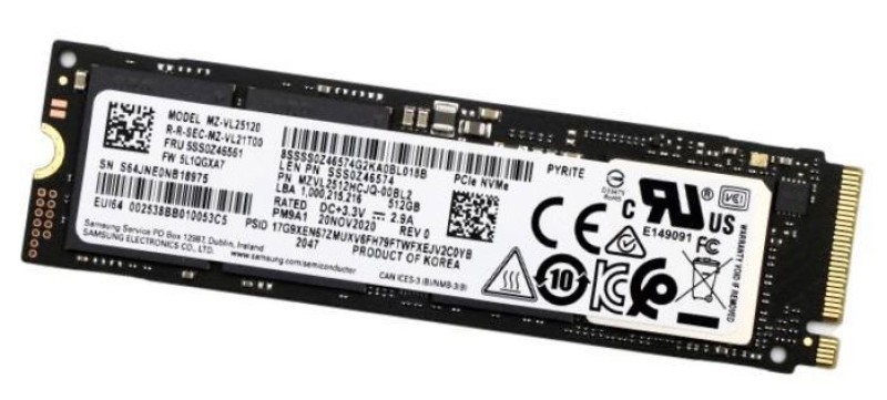 MZVL4512HBLU-00BTW - SSD P4X4 (VAL-T) 512GB M2 2280 Nvme For