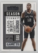 2020-21 Panini Contenders Season Ticket LaMarcus Aldridge #95 1al0