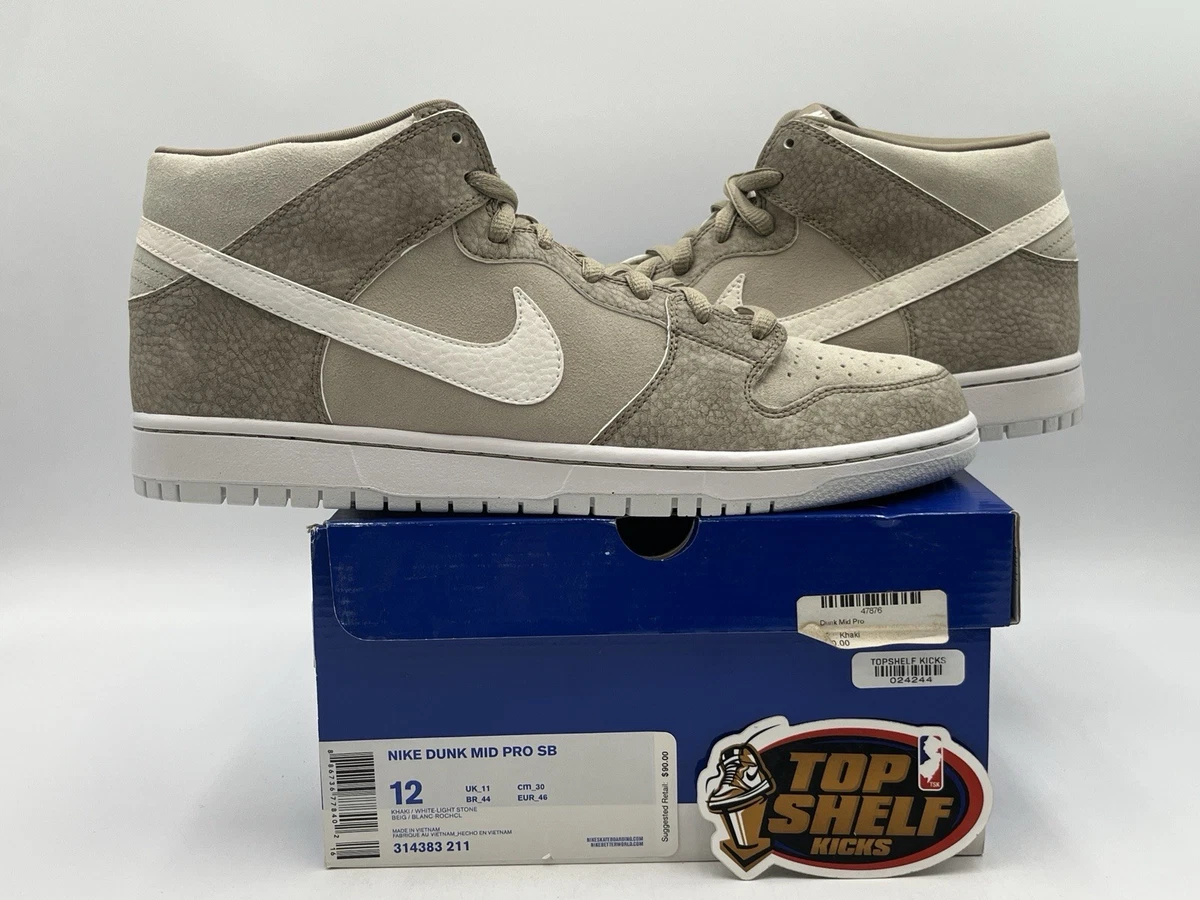 Las mejores ofertas en Nike Dunk Pro SB Mid Light Stone | eBay
