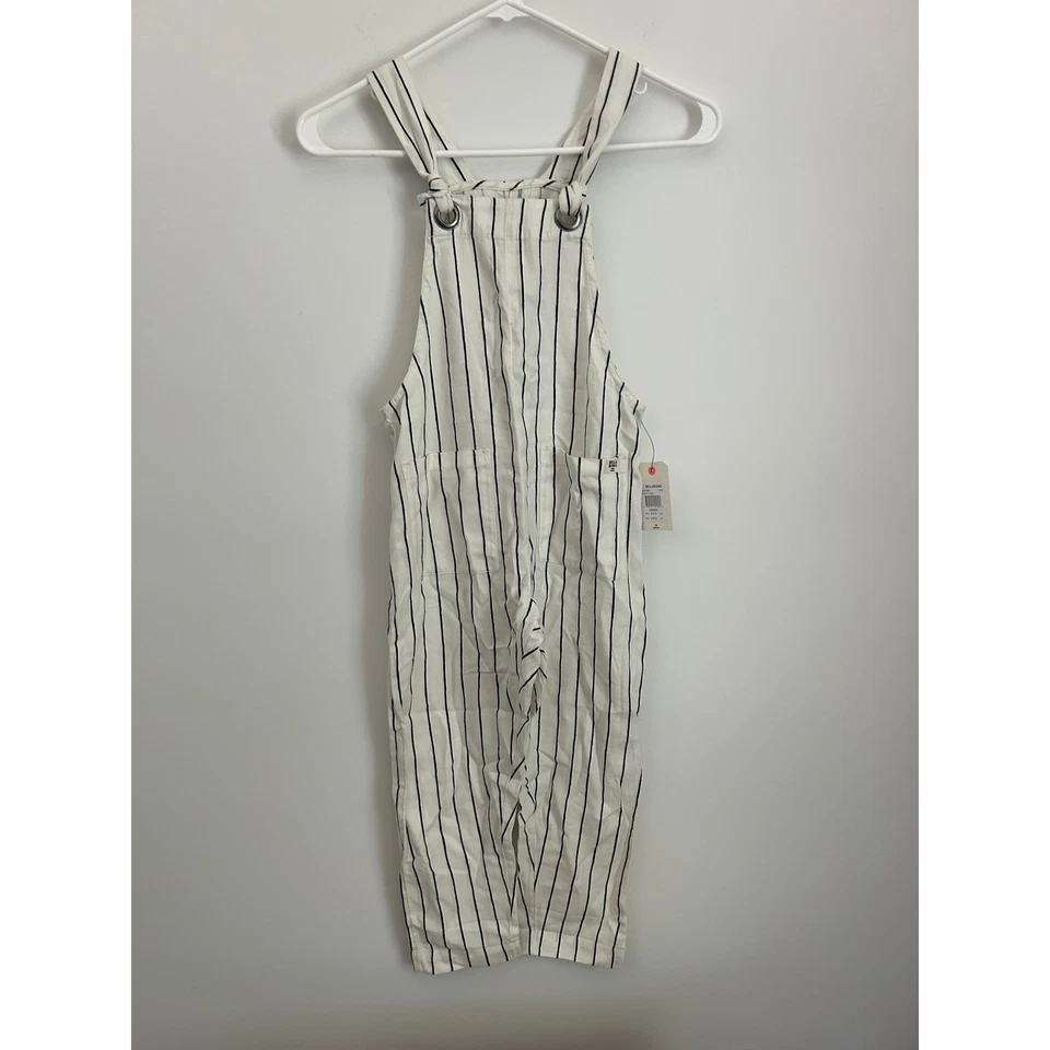 Billabong Play it Cool Overalls Girls XS 6 NWT - Image 3 of 4