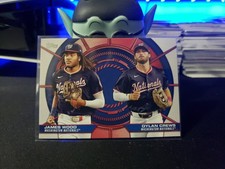 2025 Topps Baseball Dynamic Duos James Woods/Dylan Crews DD-6  Wash. Nationals 