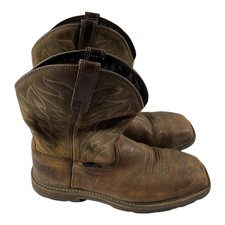 Ariat Workhog Steel Toe Waterproof Work Boots Men's Size 11D Used