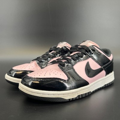 Nike Dunk Low Retro Pink Foam Womens Shoe Size 8 Black Essential DJ9955 600