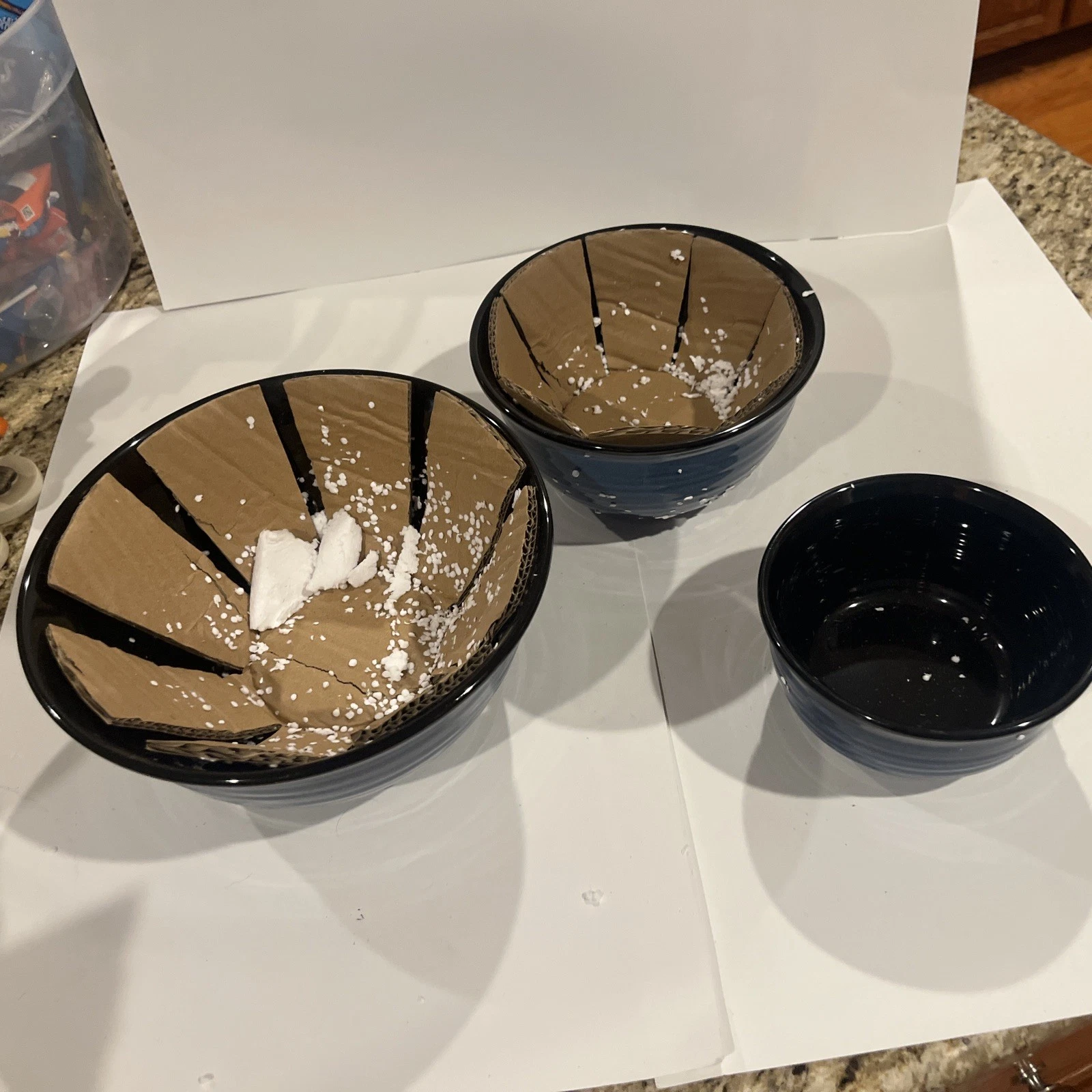 Hasense 3 Ct Mixing Nesting Bowl Set