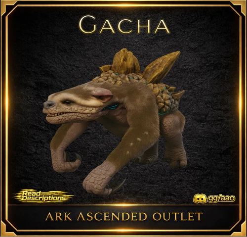 Gacha-Ark Survival Ascended-Dino-Top-Colors-Resources-PC/XBOX/PS5 PvE ASA-AAO