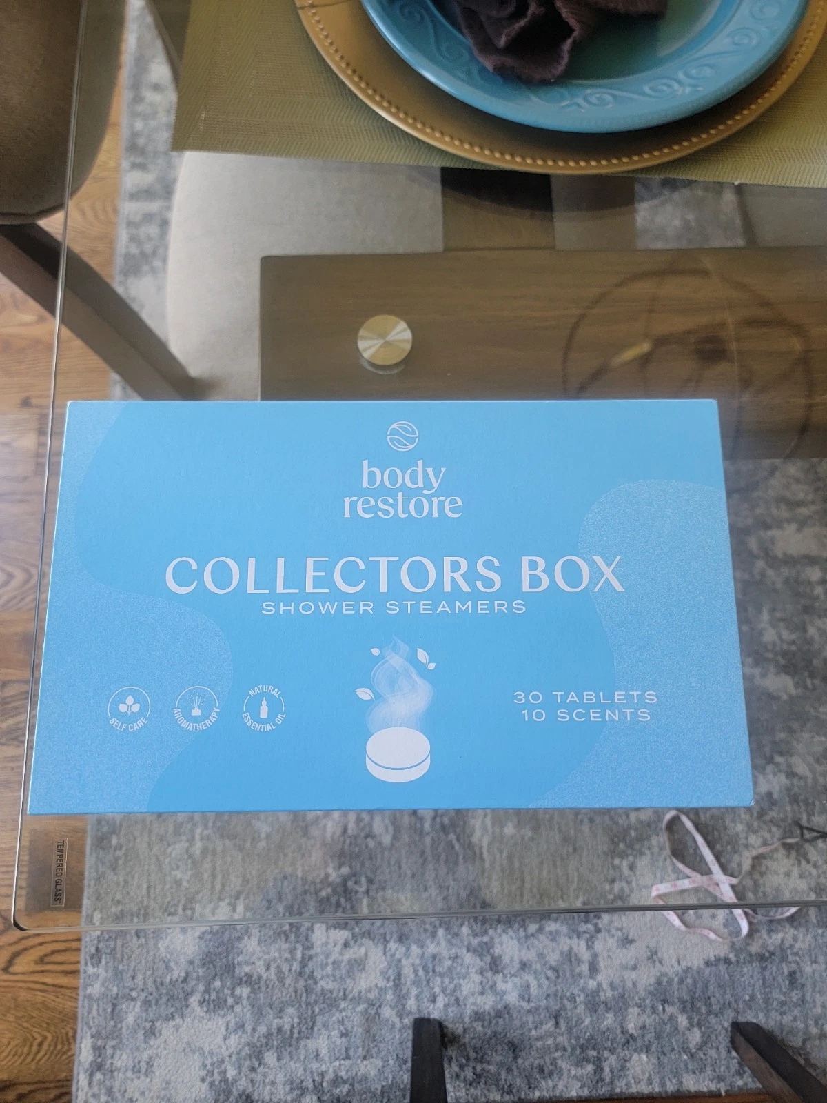 Body Restore Collectors Box Shower Steamers 29 Tablets Open Box