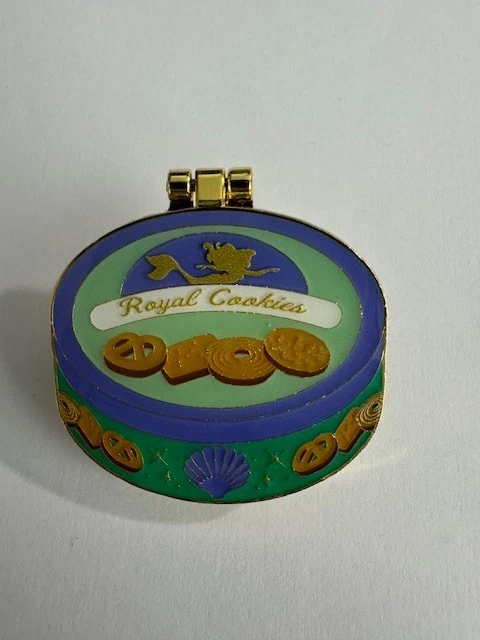 Loungefly Disney Princess Royal Cookies Hinged Blind Box Ariel Disney Pin F8