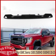 Front Grille Molding Trim Gloss Black For GMC Sierra 2500HD 3500HD 2020-2024