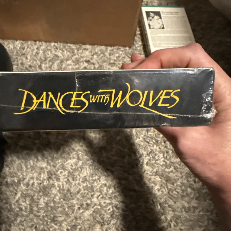 Dances with Wolves VHS Movie Video Tape Kevin Costner Sealed New 1990 - Image 2 of 4