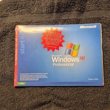 VTG New Microsoft Windows XP Professional Version 2002 SP1a CD Sealed - NO COA
