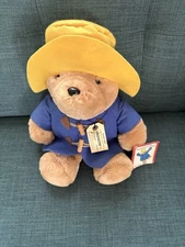 🧸 Vintage Paddington Bear Plush by Kids Gifts Sears 1993 Dead Stock with Tags