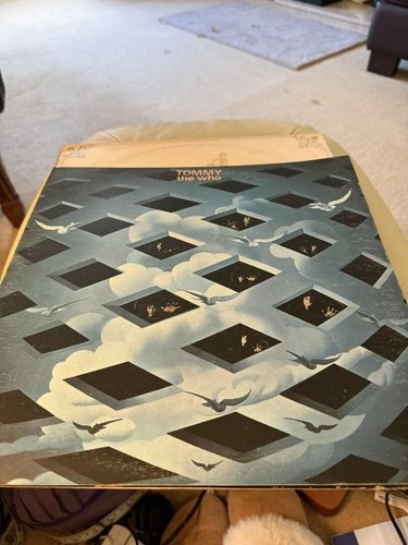 THE WHO Tommy  ORIG UK TRACK 1969 TRIFOLD DBL VINYL + BOOKLET VG+/NM