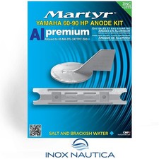 KIT ANODI YAMAHA 60-90 HP IN ALLUMINIO FUORIBORDO BARCA GOMMONE