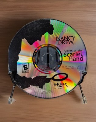 Her Interactive Nancy Drew Secret Of The Scarlet Hand PC 2002 No Case Disk Only