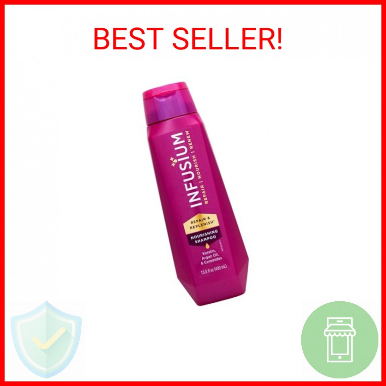 Infusium Repair and Replenish Nourishing Shampoo - Hydrating and Clarifying Sham